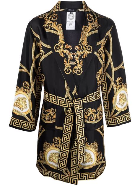 authentic versace robe|Versace night robe.